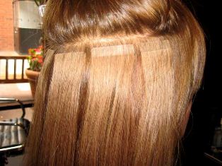 Бескапсульное наращивание волос